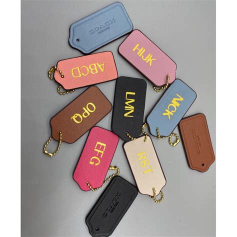 coach custom hang tag